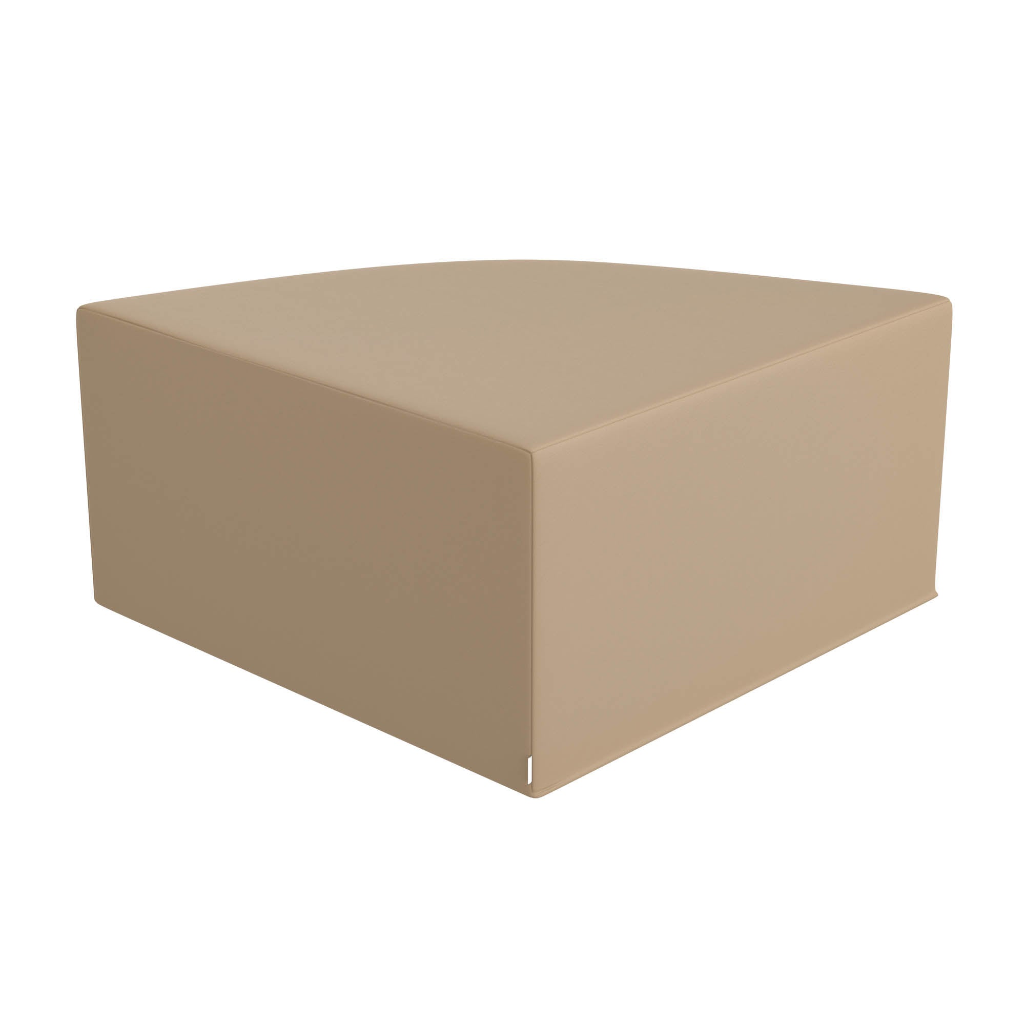 Large Corner Ottoman - Sand