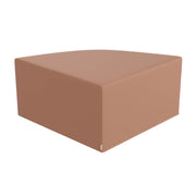Large Corner Ottoman - Clay