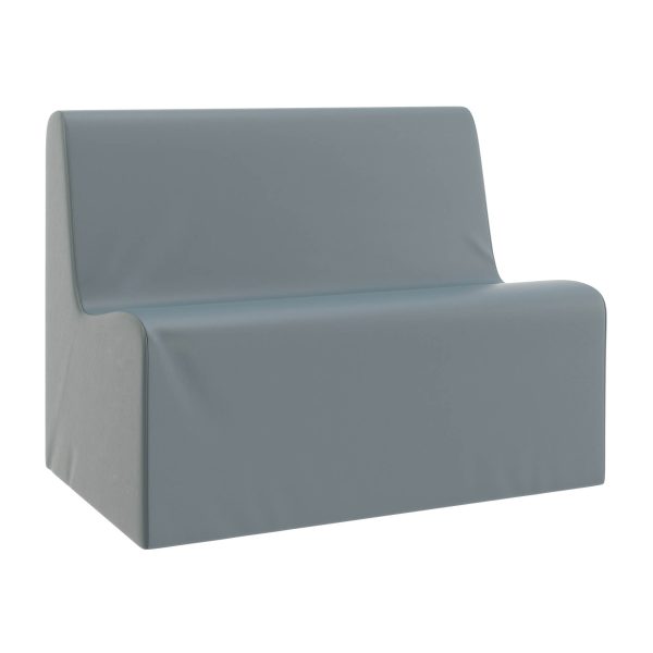 Large Contour Sofa - Fog Blue