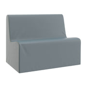 Large Contour Sofa - Fog Blue
