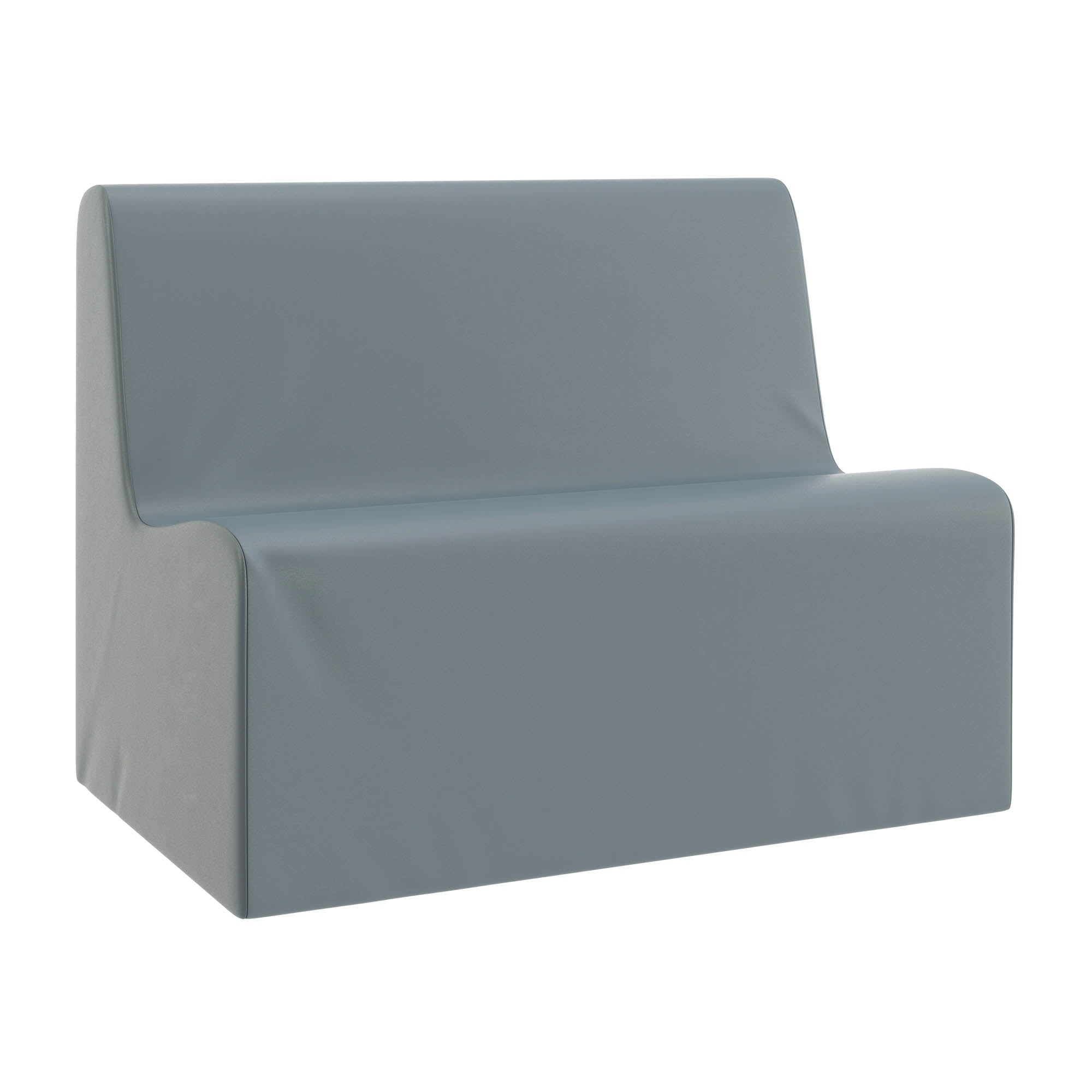 Large Contour Sofa - Fog Blue