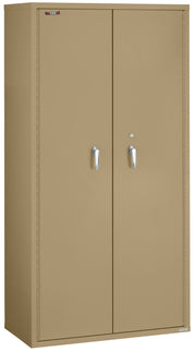 Fire Resistant - Double door storage cabinet - 72"H (Sand)