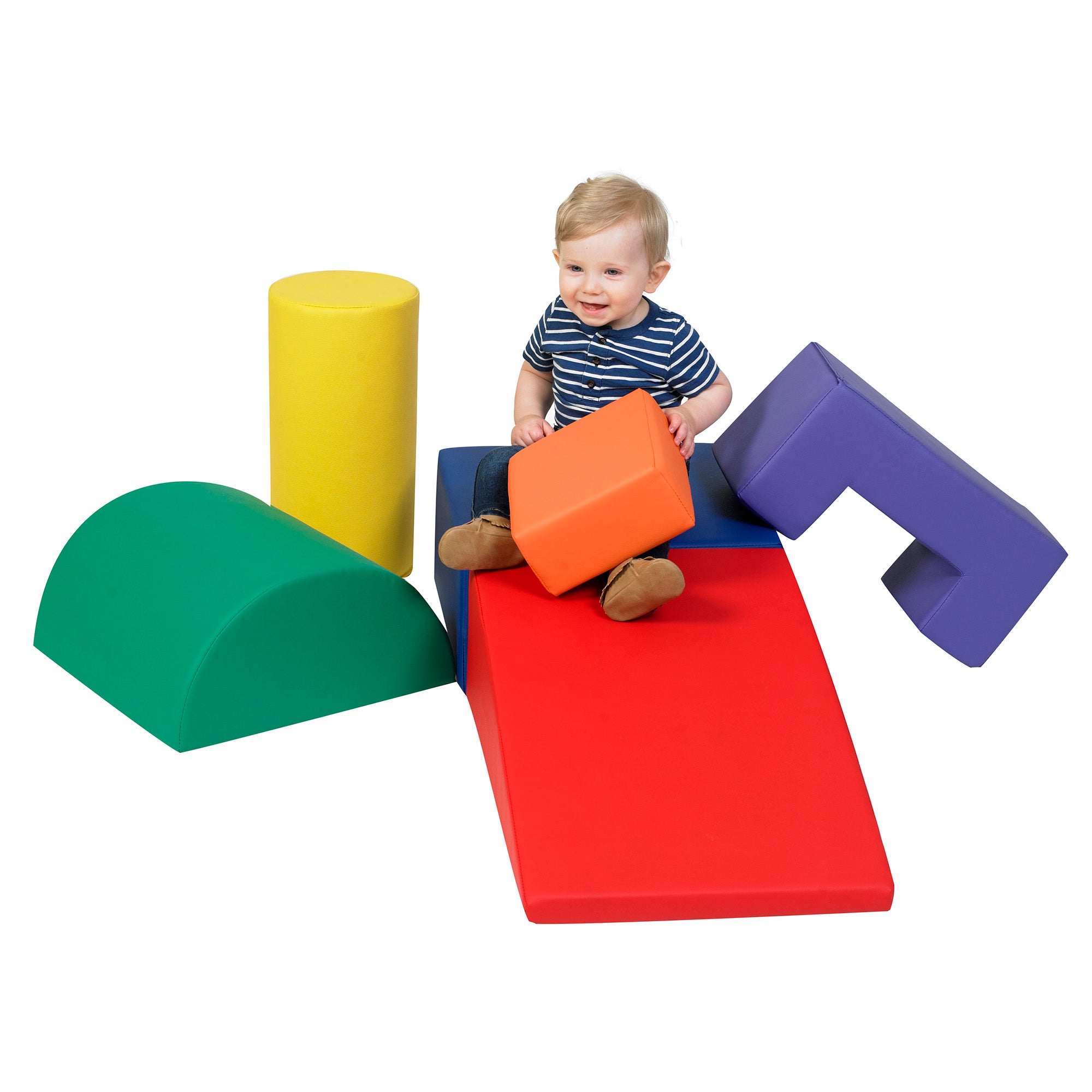 Climb and Play 6 Piece Play Set - Rainbow