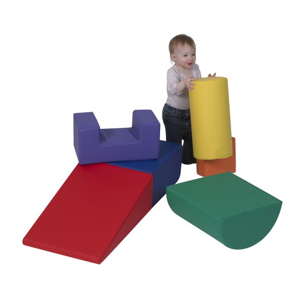 Climb and Play 6 Piece Play Set - Rainbow