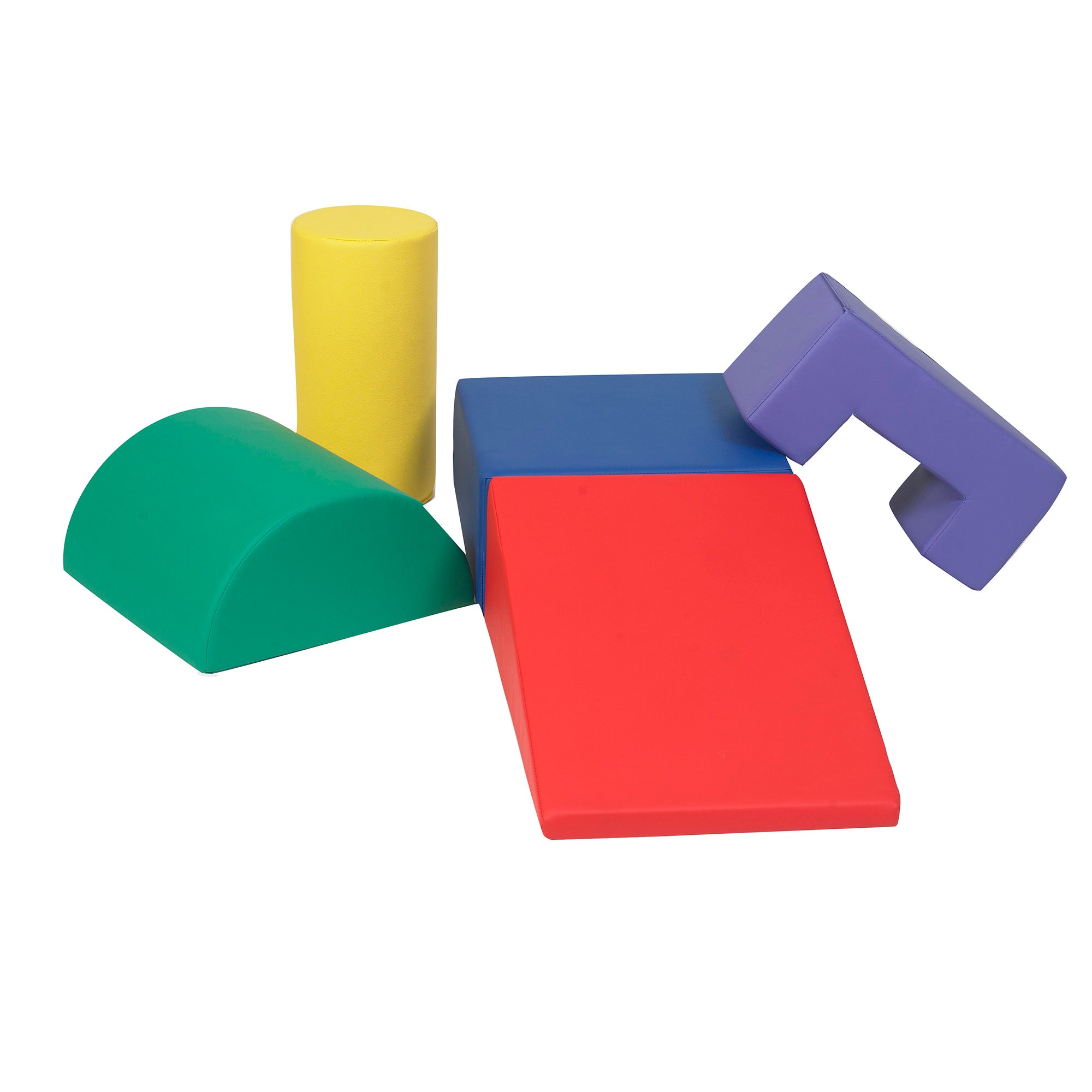 Climb and Play 6 Piece Play Set - Rainbow