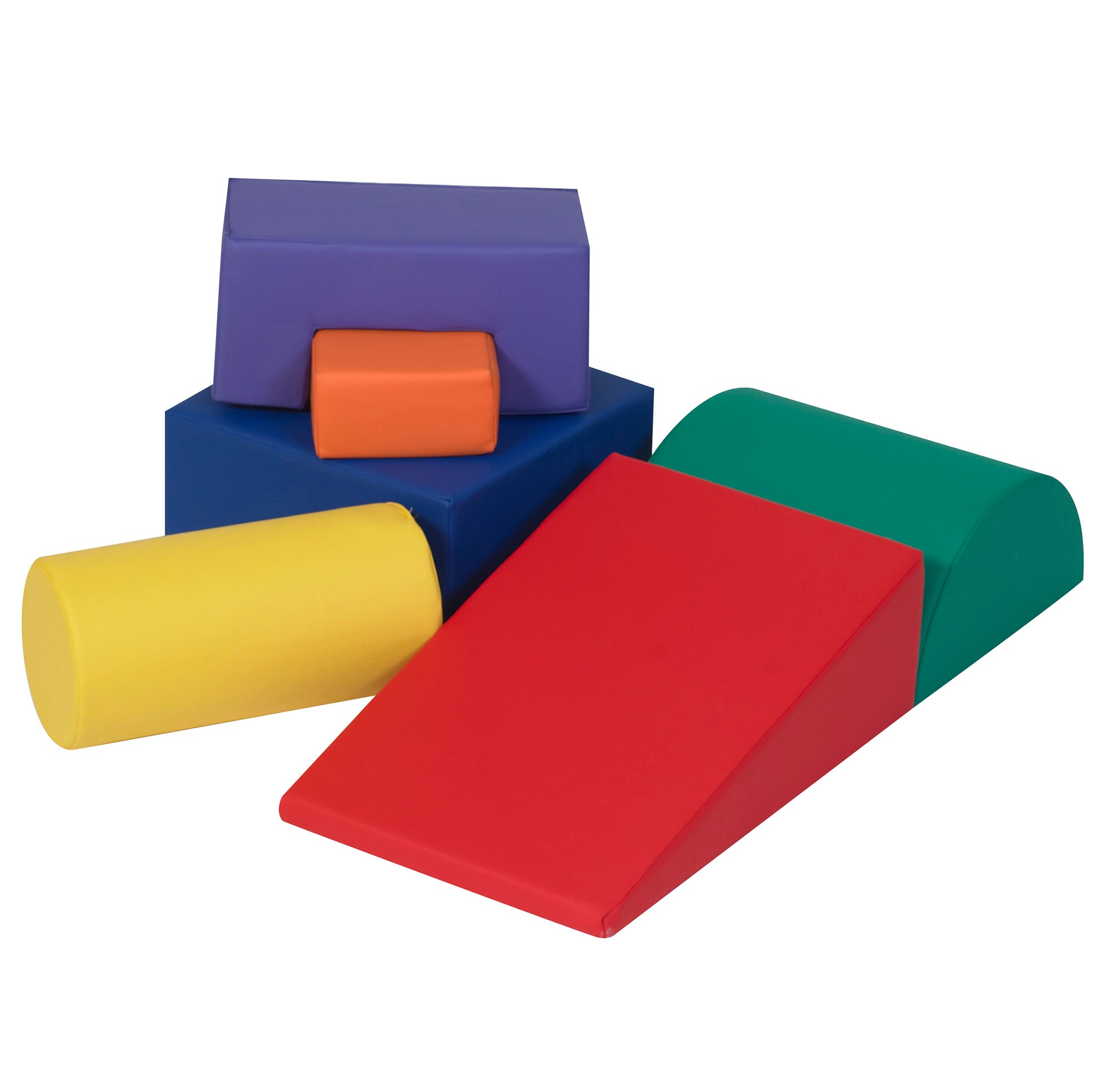 Climb and Play 6 Piece Play Set - Rainbow