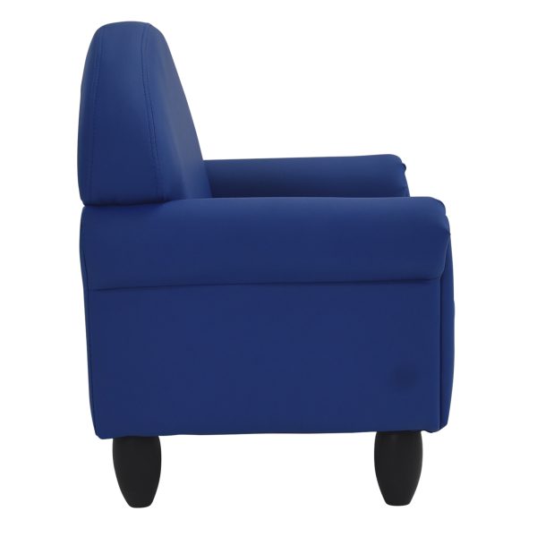 As We Grow Sofa - Blue with Black Legs