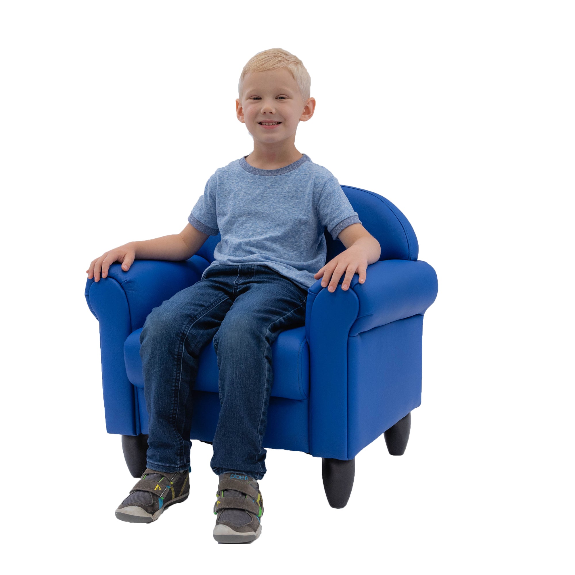 As We Grow Chair - Blue with Black Legs