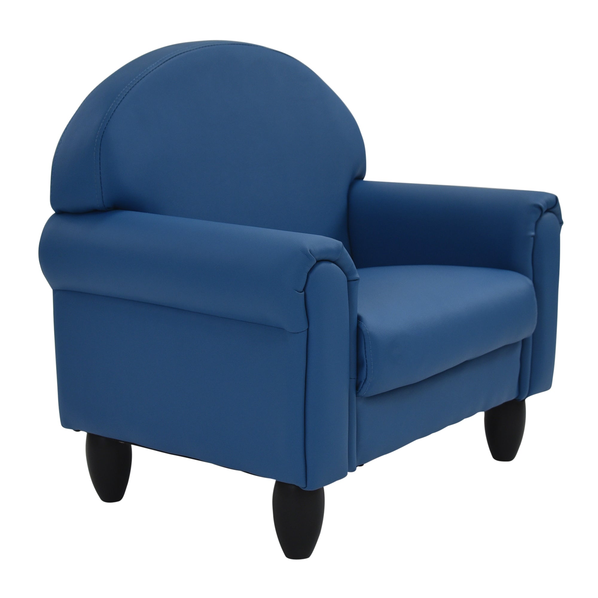 As We Grow Chair - Deep Water with Black Legs