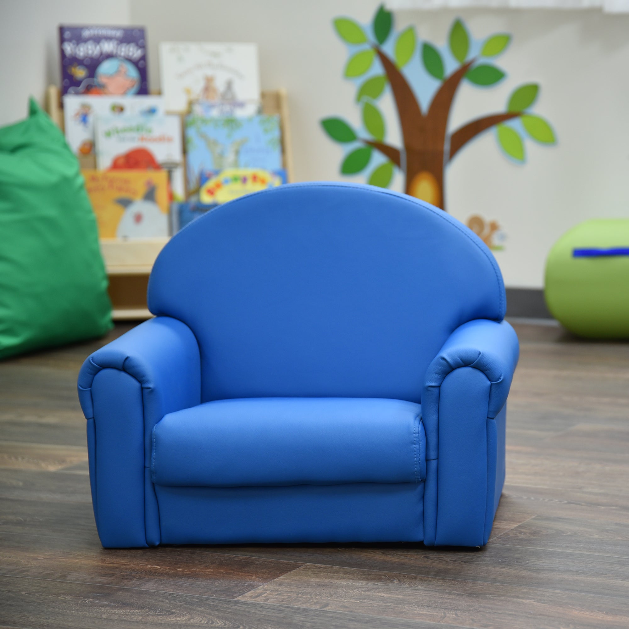 As We Grow Chair - Deep Water with Black Legs