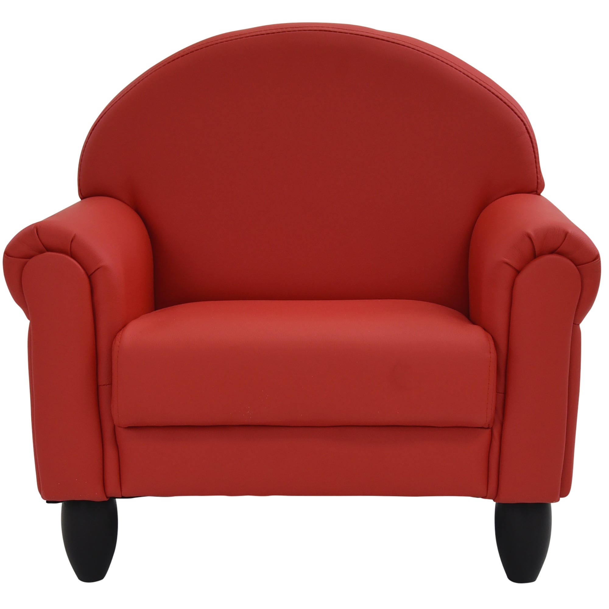 As We Grow Chair - Red with Black Legs