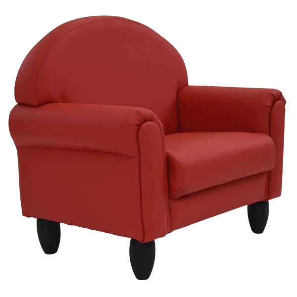 As We Grow Chair - Red with Black Legs