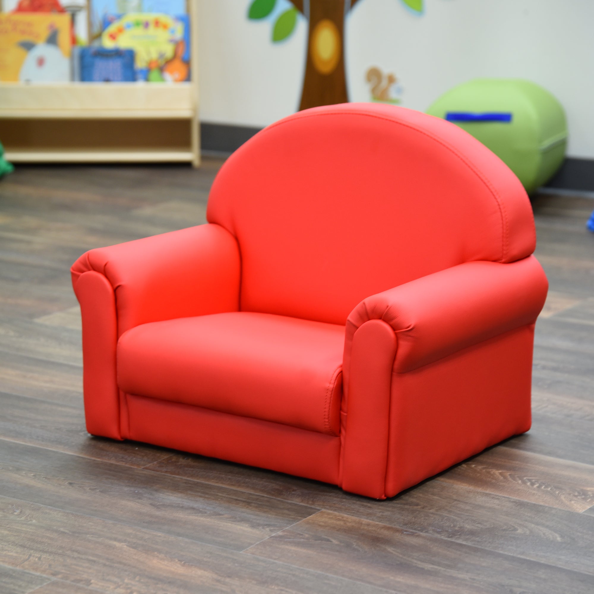 As We Grow Chair - Red with Black Legs
