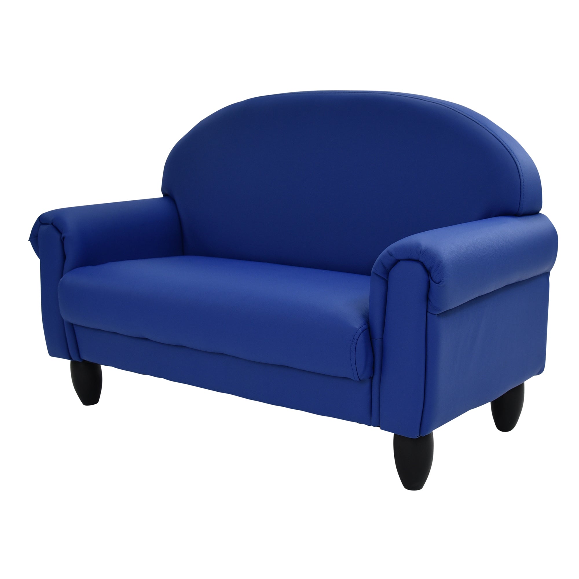 As We Grow Sofa - Blue with Black Legs