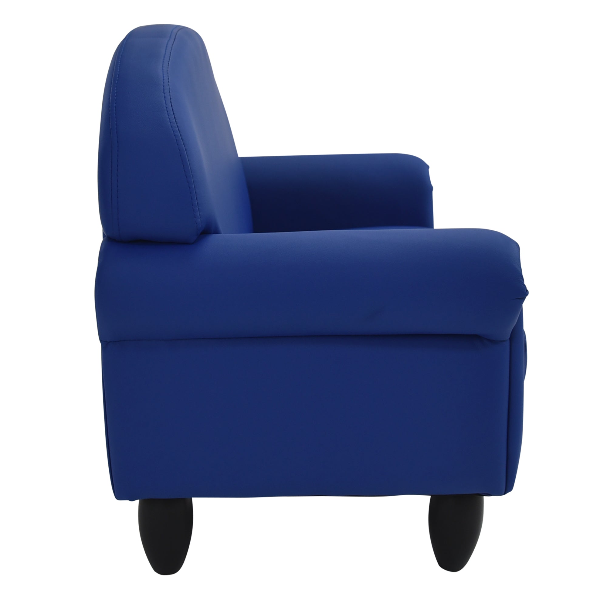 As We Grow Sofa - Blue with Black Legs