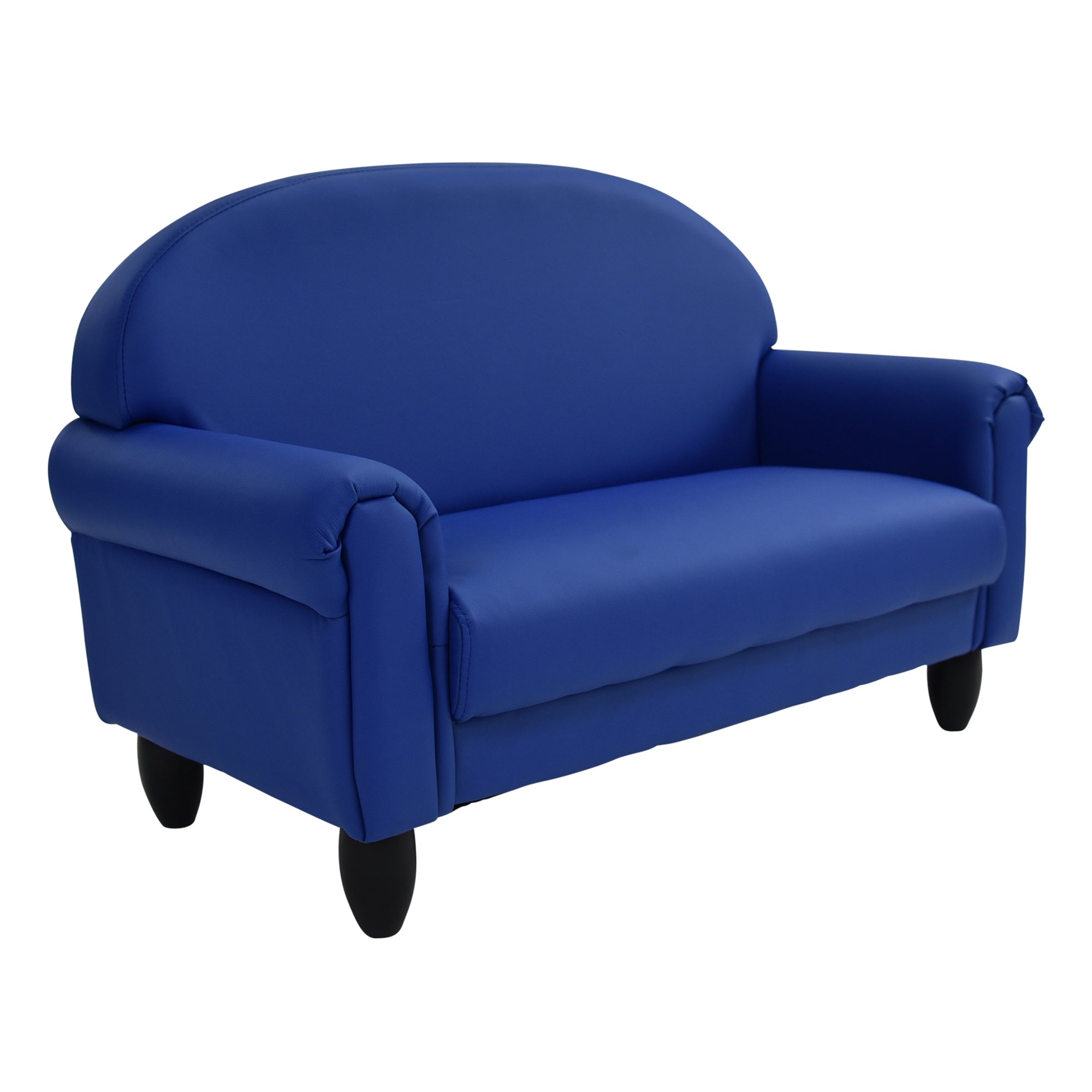As We Grow Sofa - Blue with Black Legs