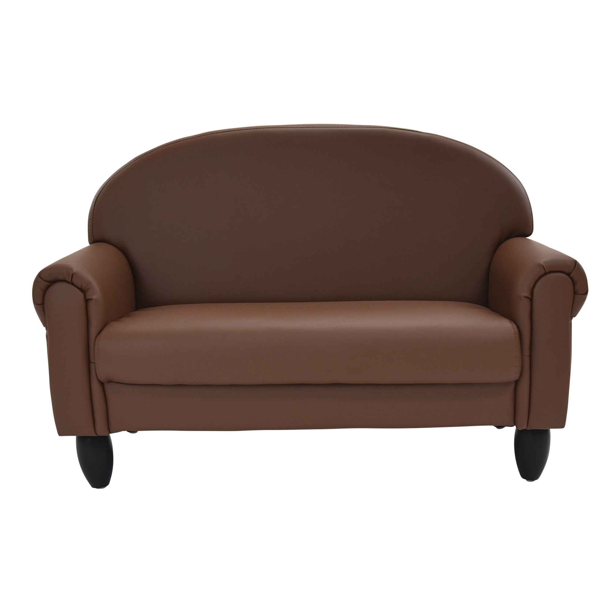 As We Grow Sofa - Walnut with Black Legs