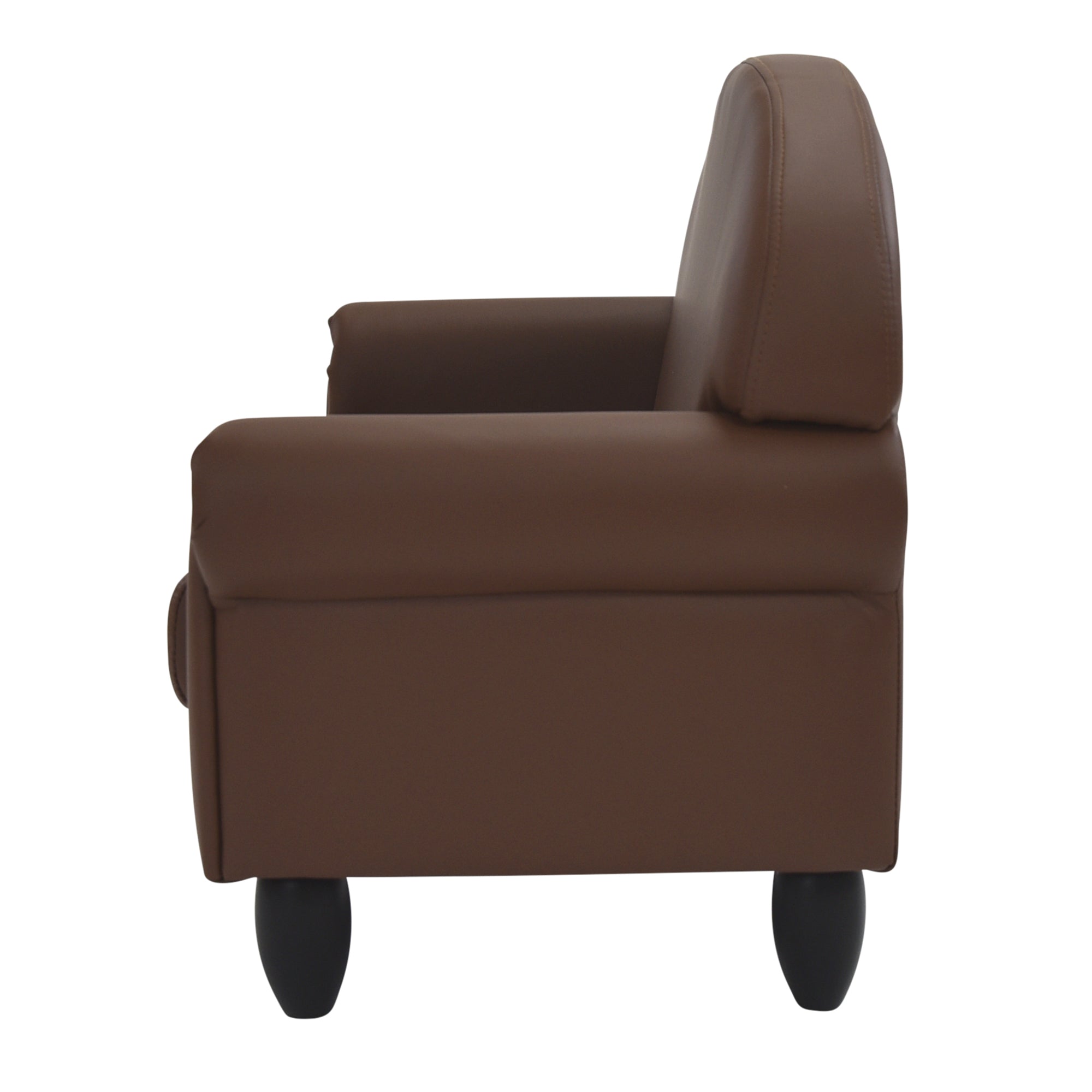 As We Grow Sofa - Walnut with Black Legs