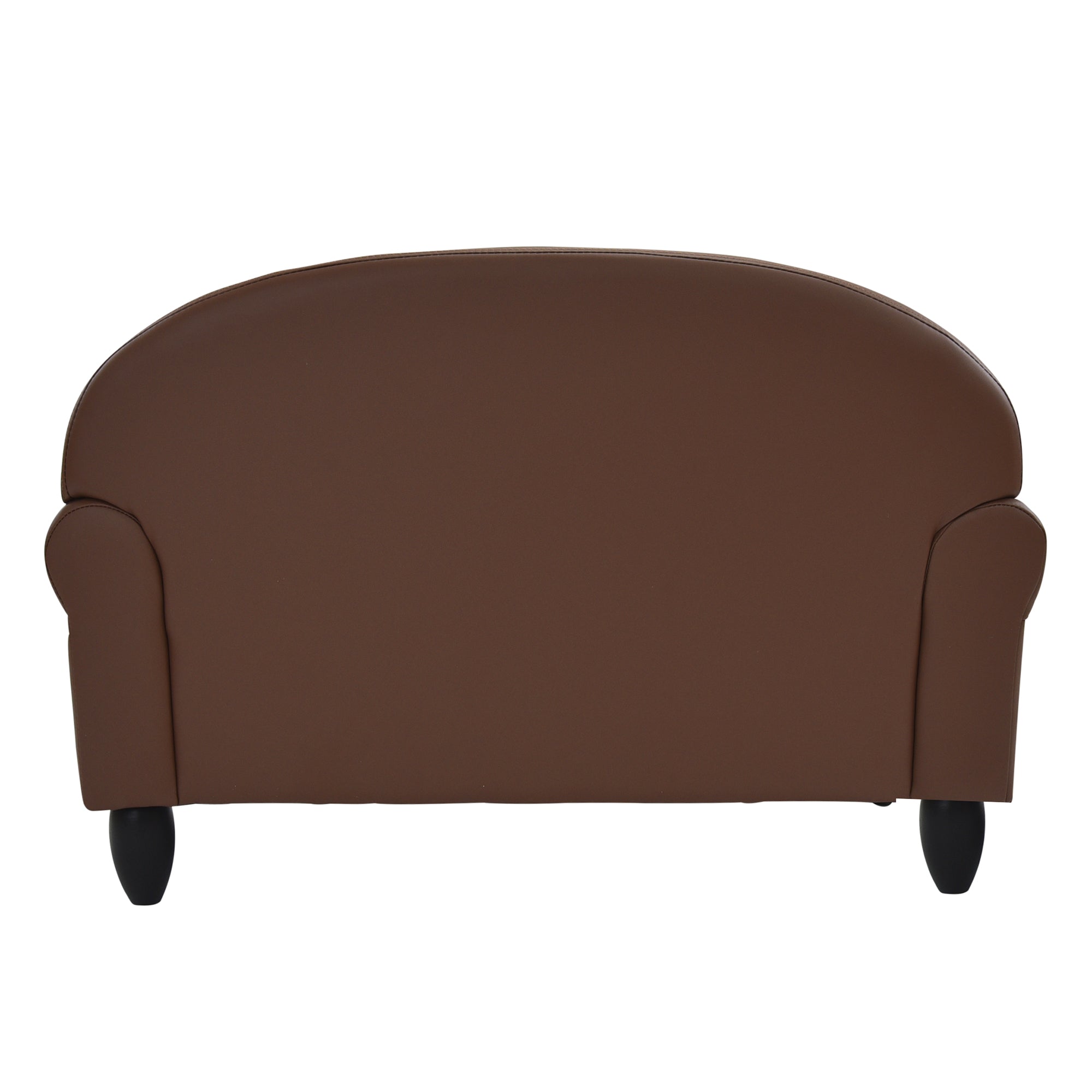 As We Grow Sofa - Walnut with Black Legs