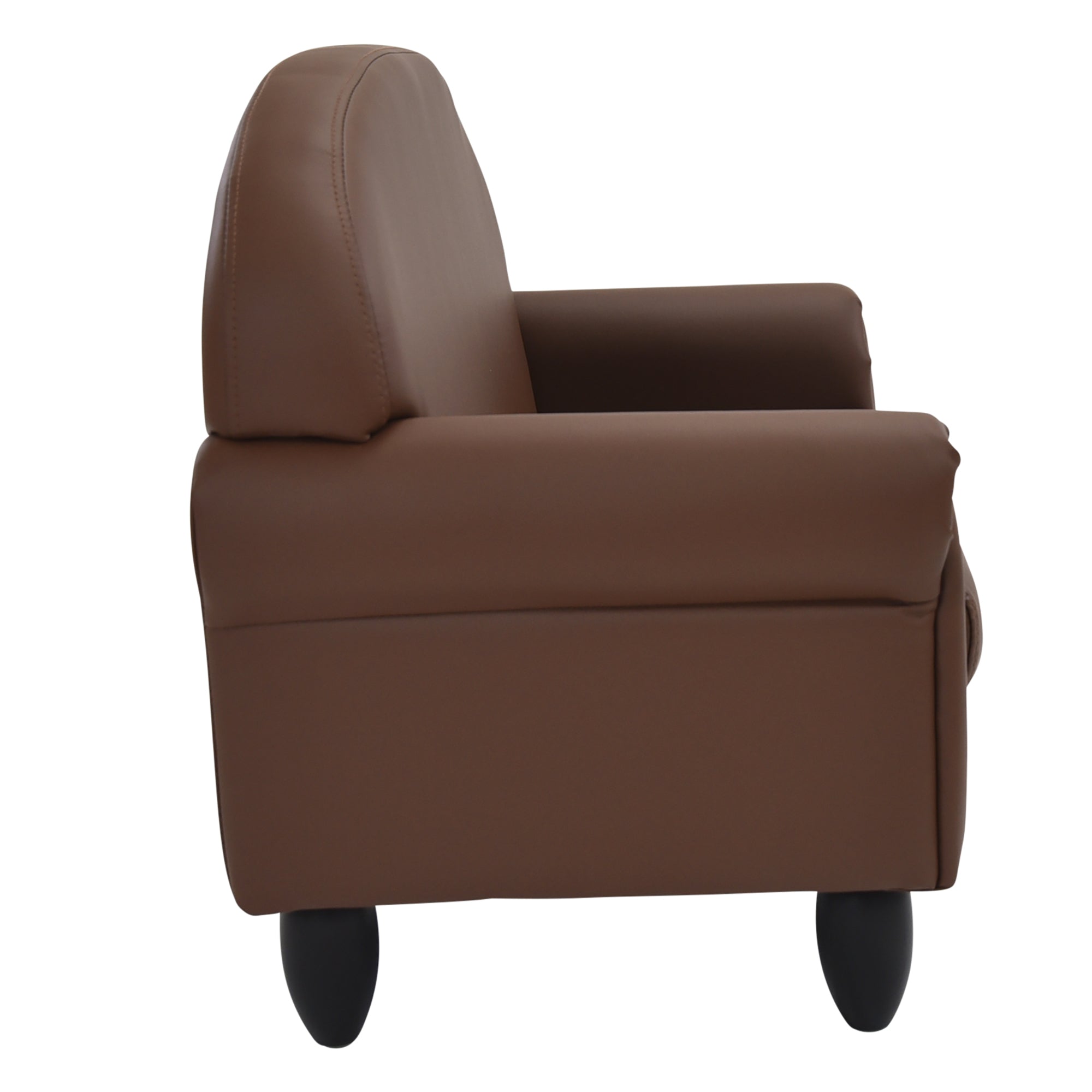 As We Grow Sofa - Walnut with Black Legs