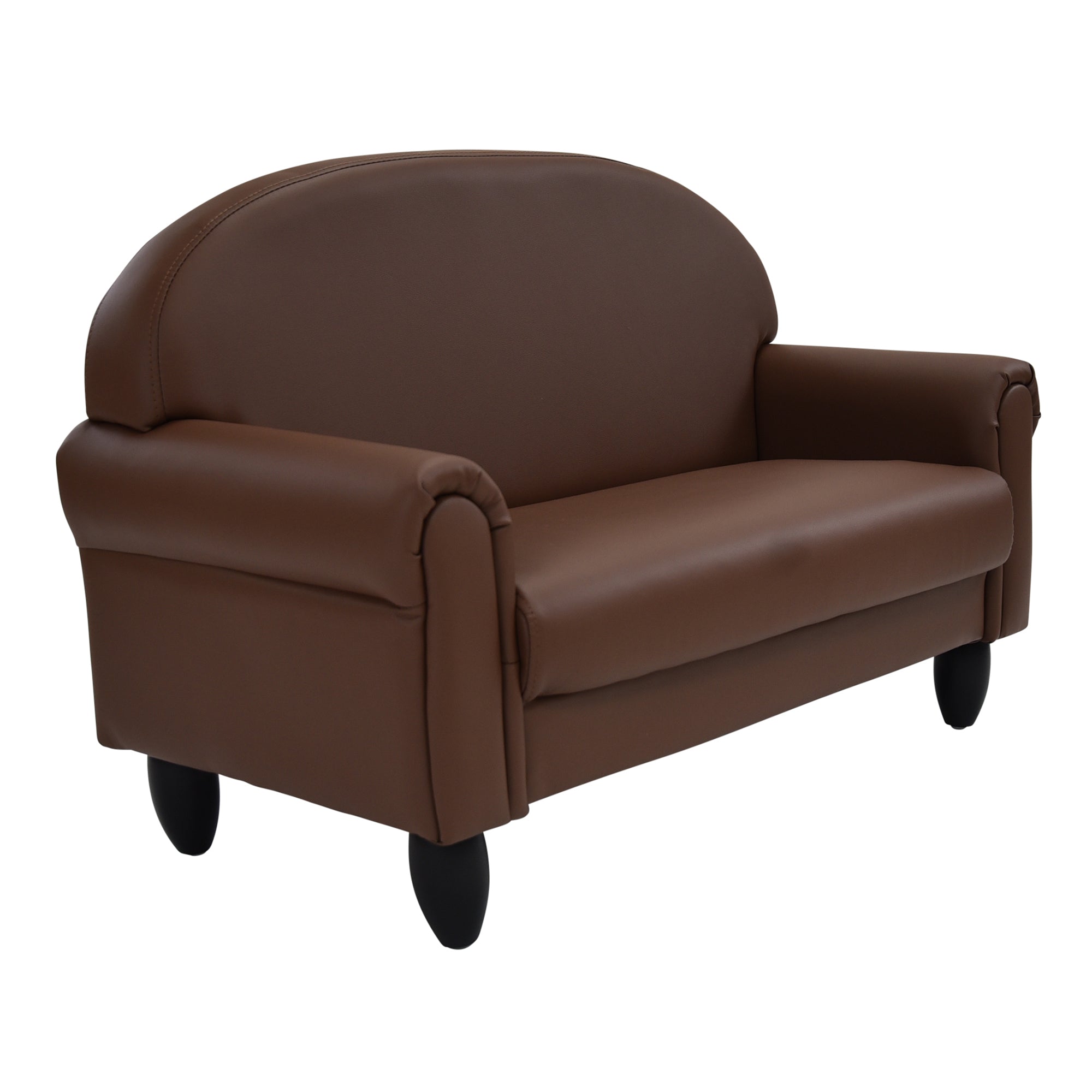 As We Grow Sofa - Walnut with Black Legs
