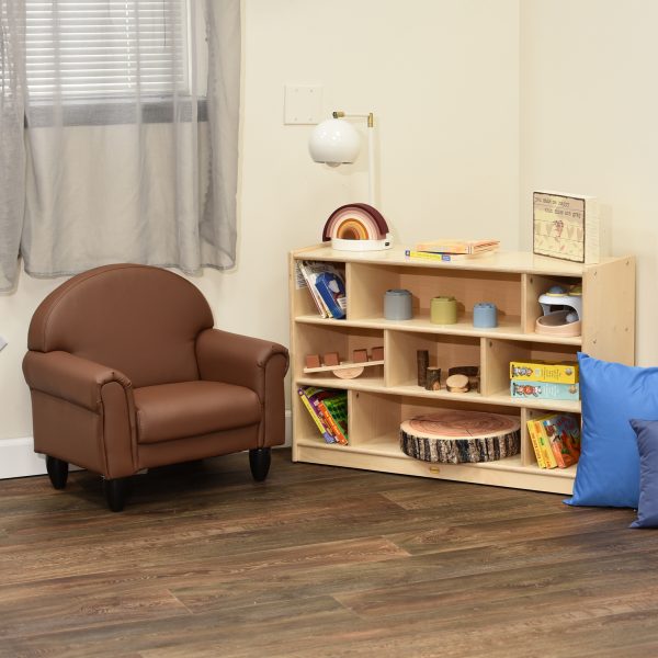 As We Grow Sofa - Walnut with Black Legs