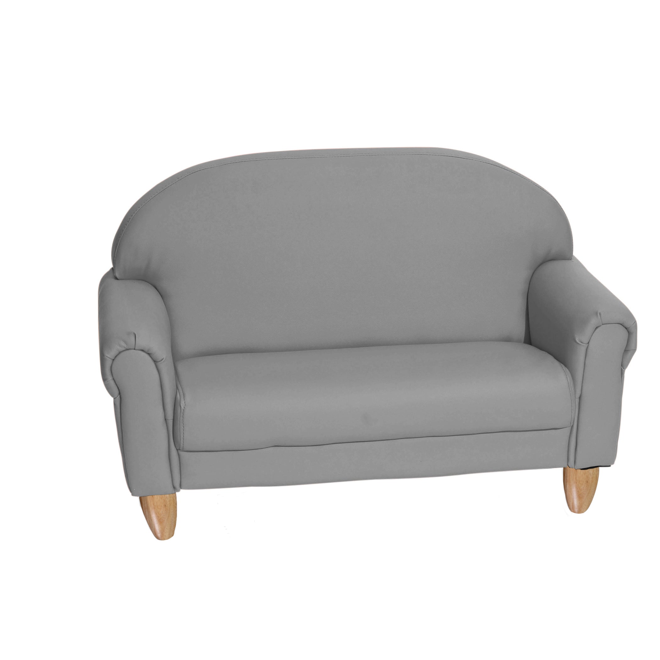 As We Grow Sofa - Gray with Natural Legs