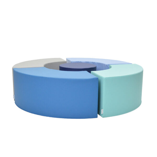 5-Piece Curve Seating - Tranquility Color