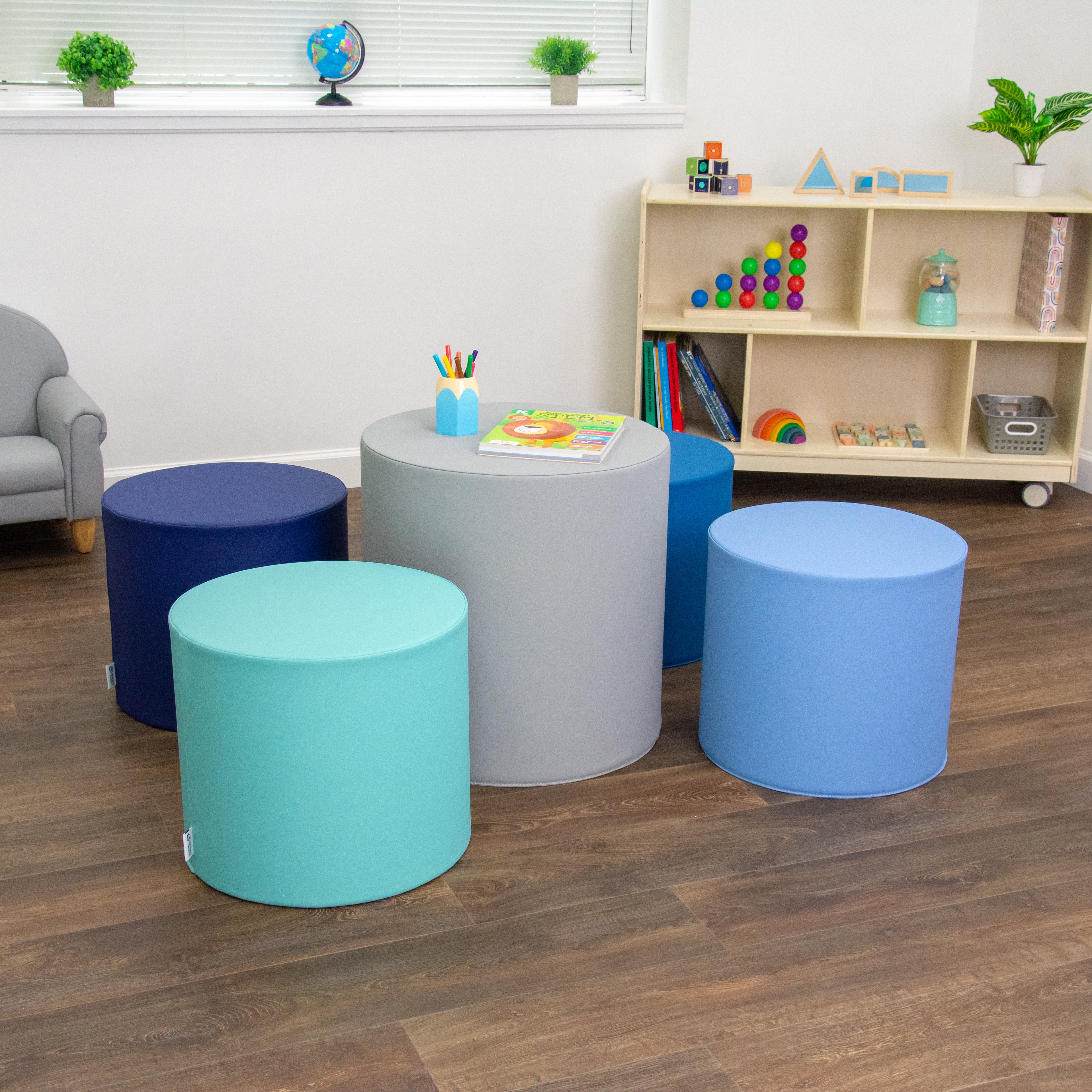 5 Piece Ottoman Set - Tranquility