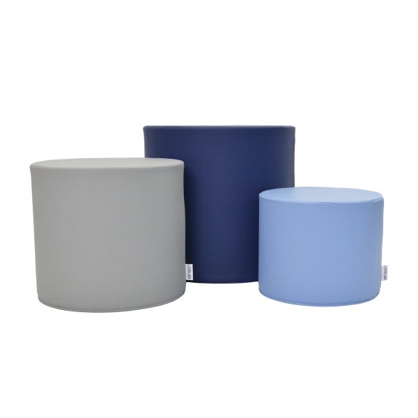 Ottoman Trio - Tranquility - Navy