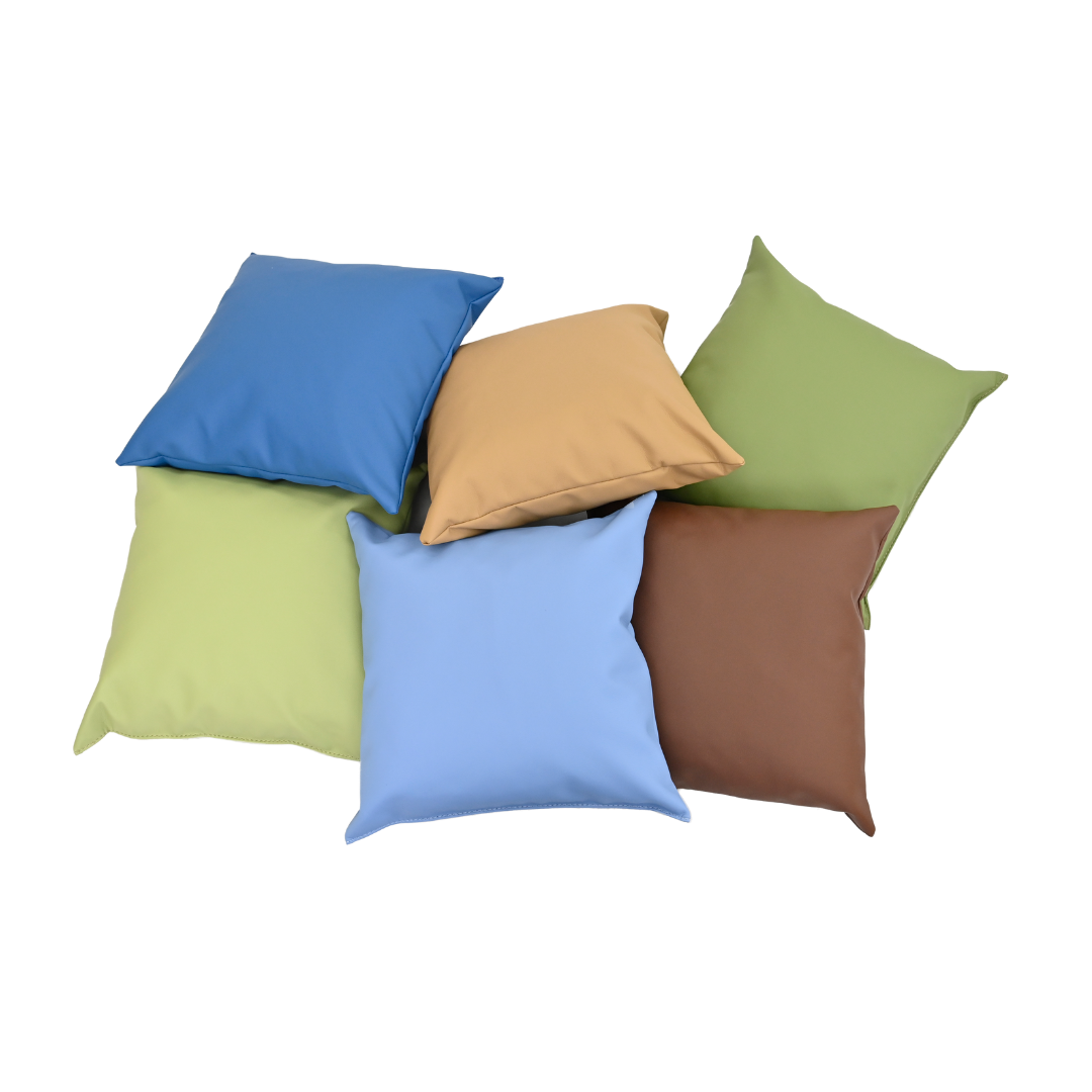 17" Puffy Pillows - Set of 6 - Woodland