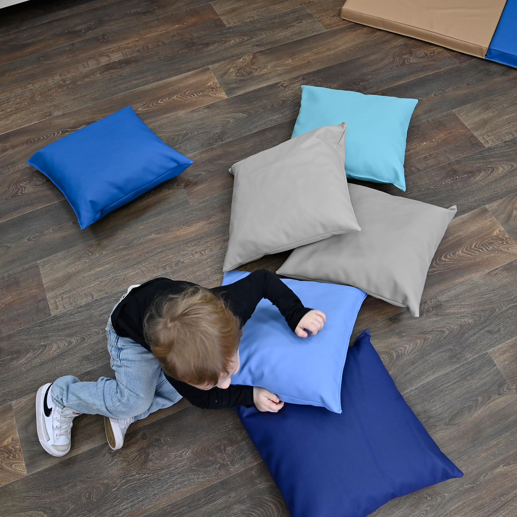 17" Puffy Pillows - Set of 6 - Tranquility