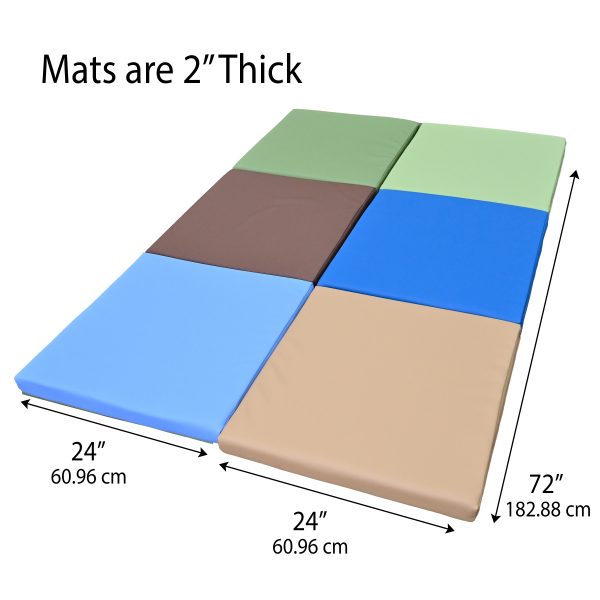 Tent Box Mats - Woodland Color - Set of 2