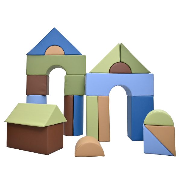 12" Module Blocks - Set of 21 (Set A) - Woodland