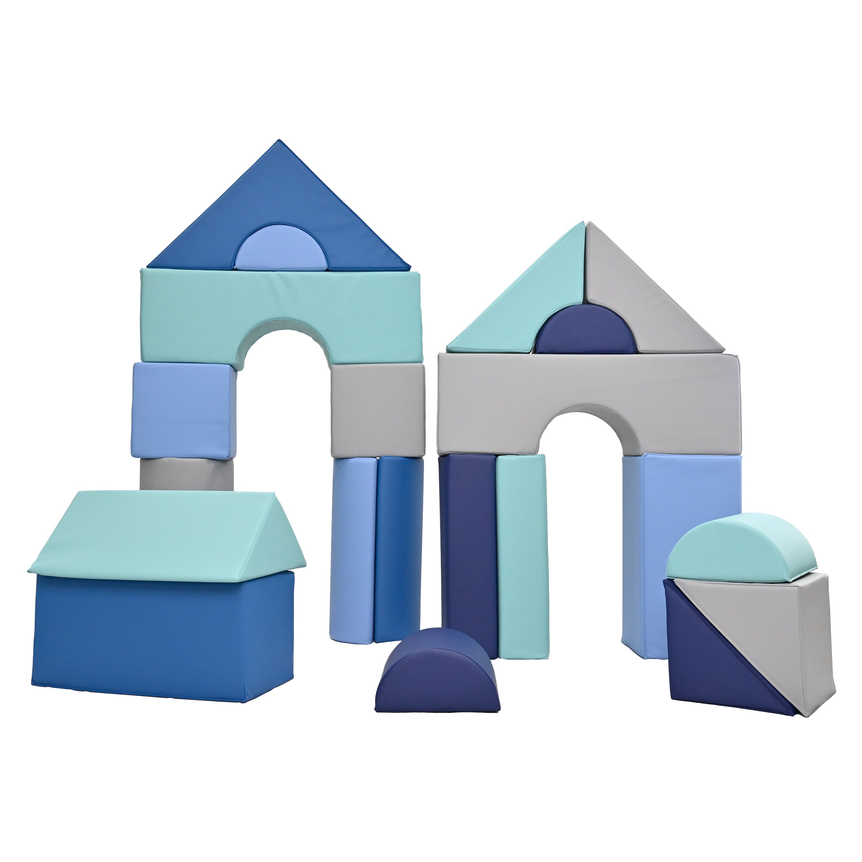 12" Module Blocks - Set of 21 (Set A) - Tranquility