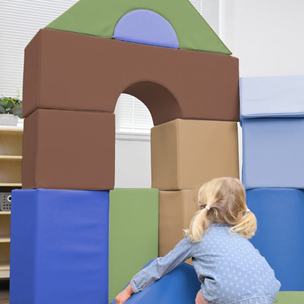 12" Module Blocks - Set of 14 (Set B) - Woodland