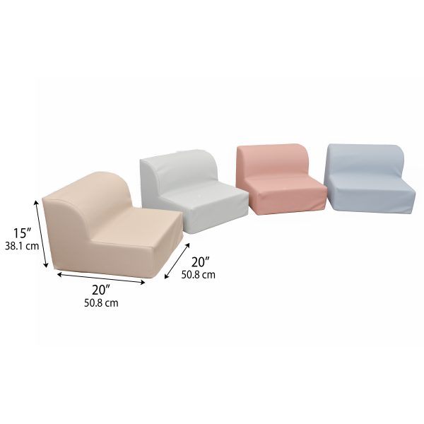 Loungers - Set of 4 - Elements