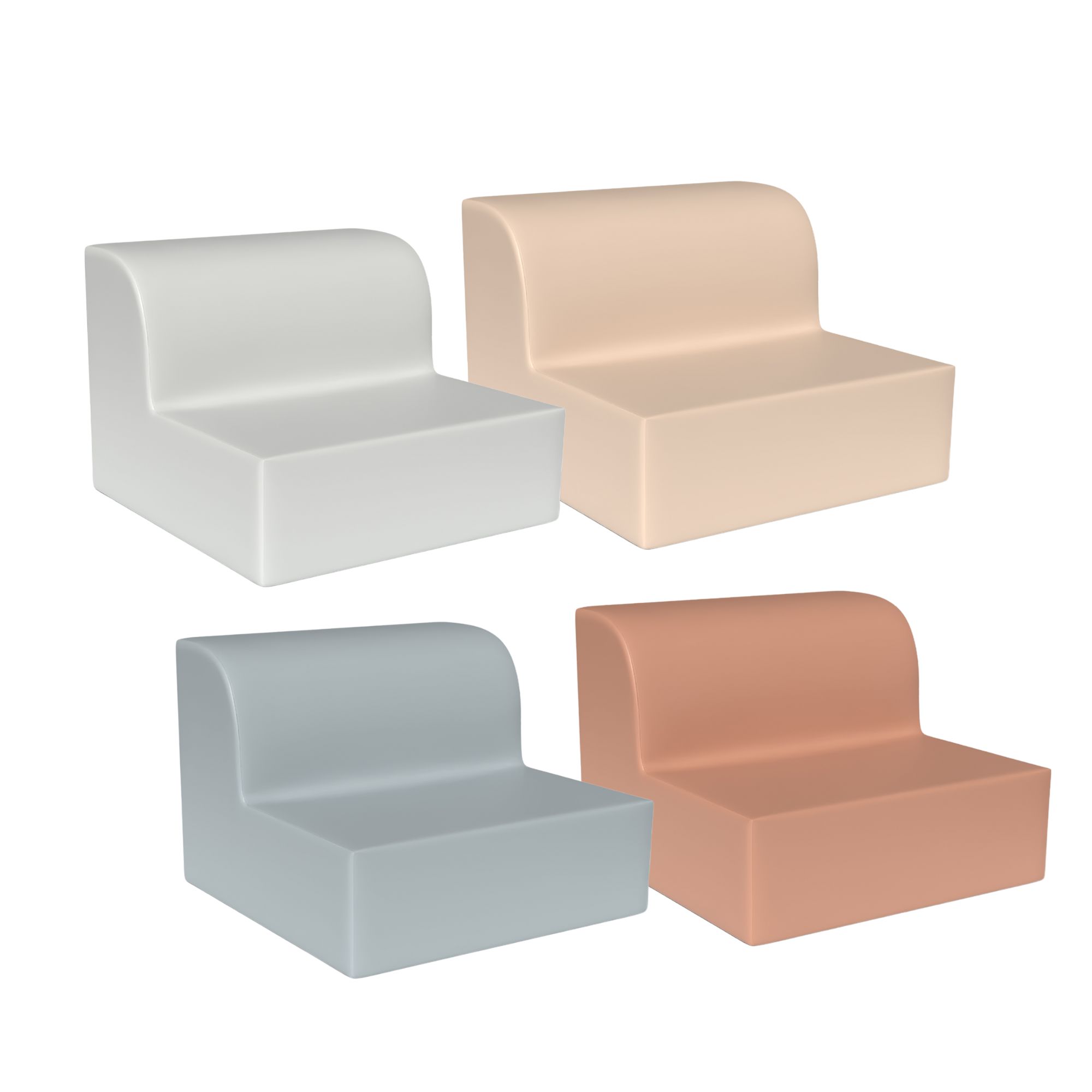 Loungers - Set of 4 - Elements