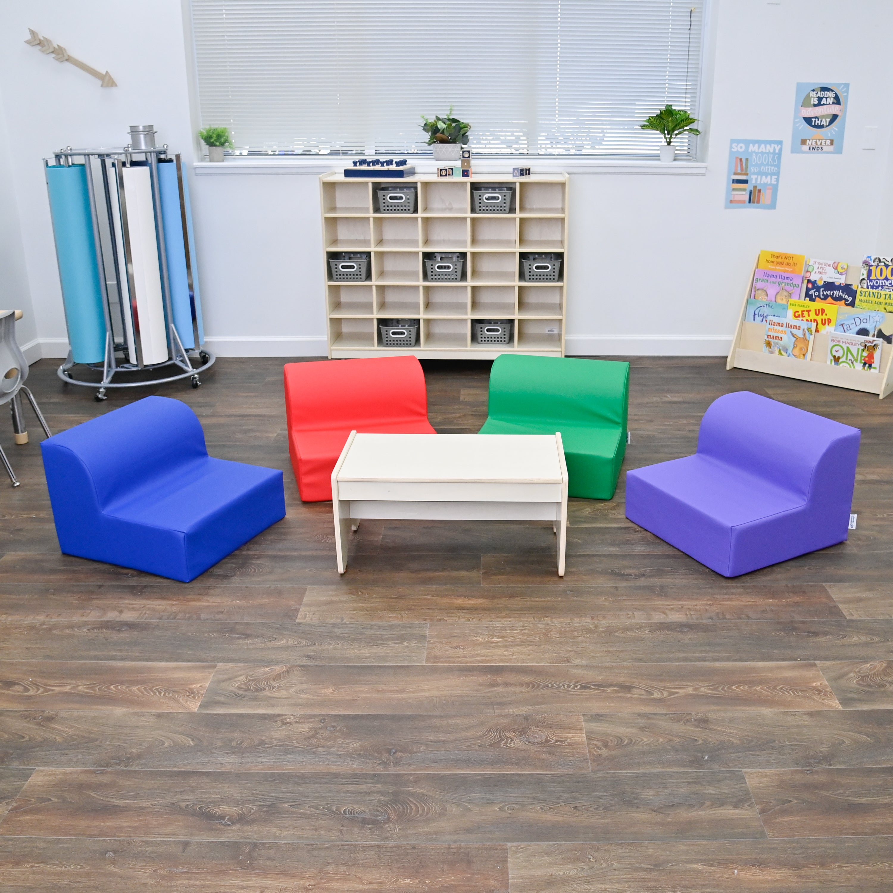 Loungers - Set of 4 - Rainbow