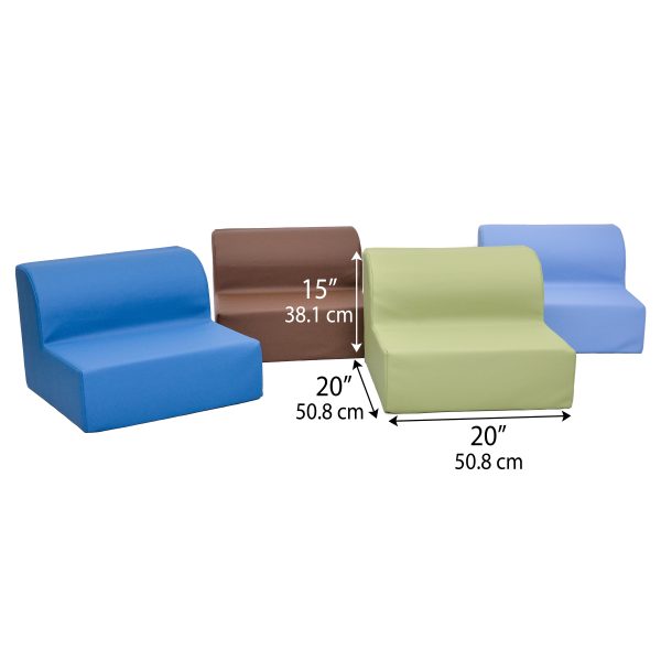 Loungers - Set of 4 - Woodland