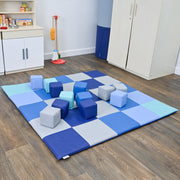 Patchwork Mat and Block Set - Tranquility