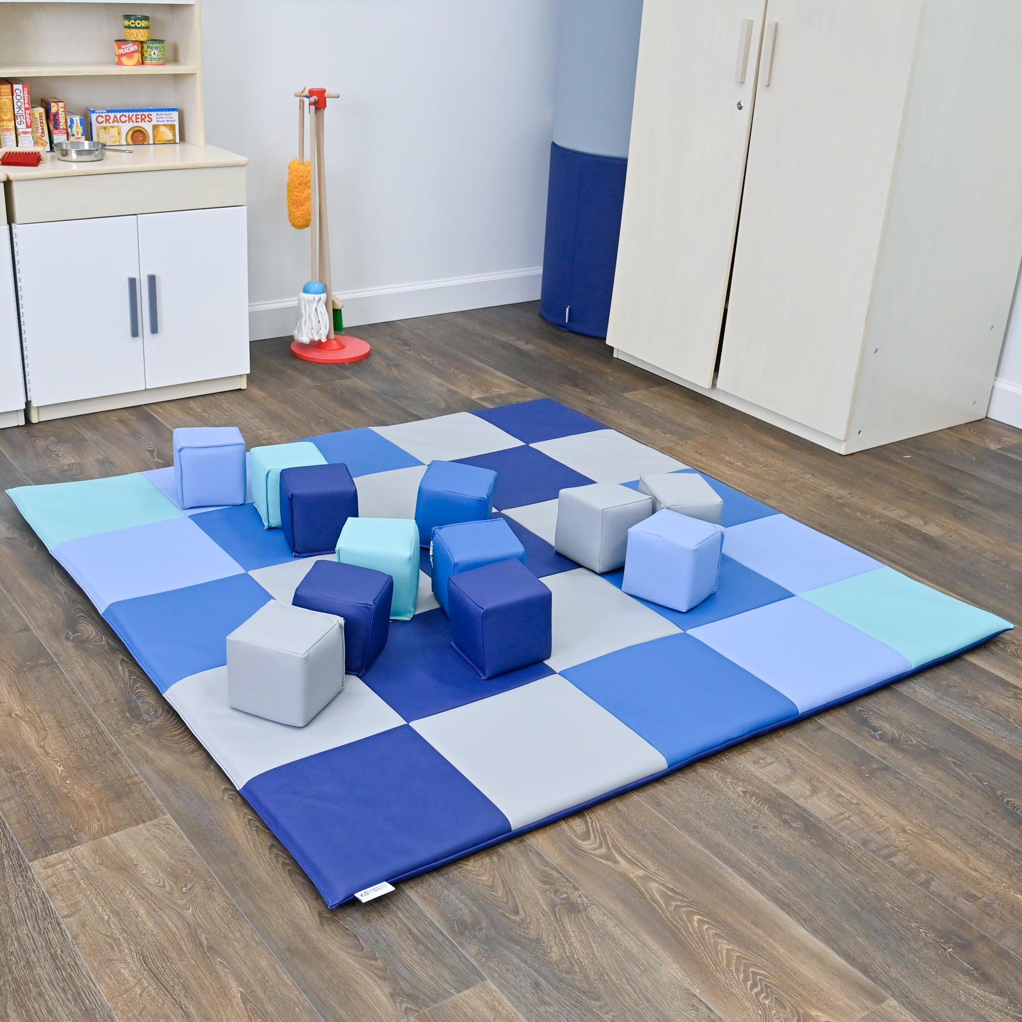 Toddler Baby Blocks - Set of 12 - Tranquility