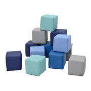 Toddler Baby Blocks - Set of 12 - Tranquility