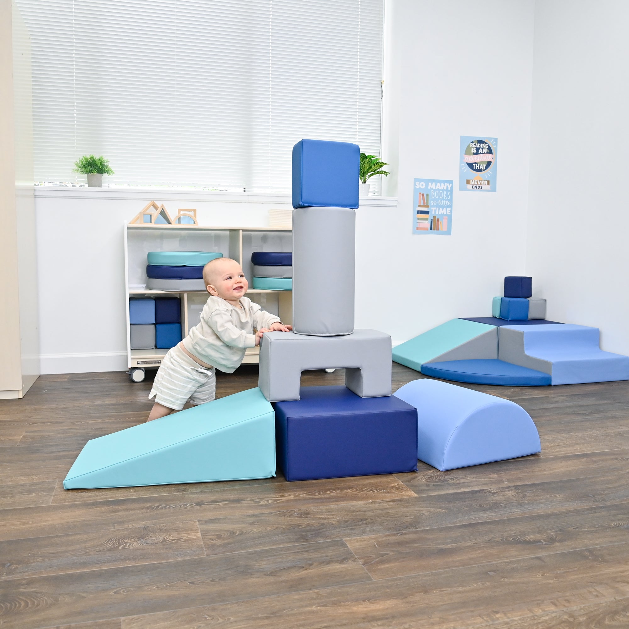Climb and Play 6 Piece Play Set - Tranquility