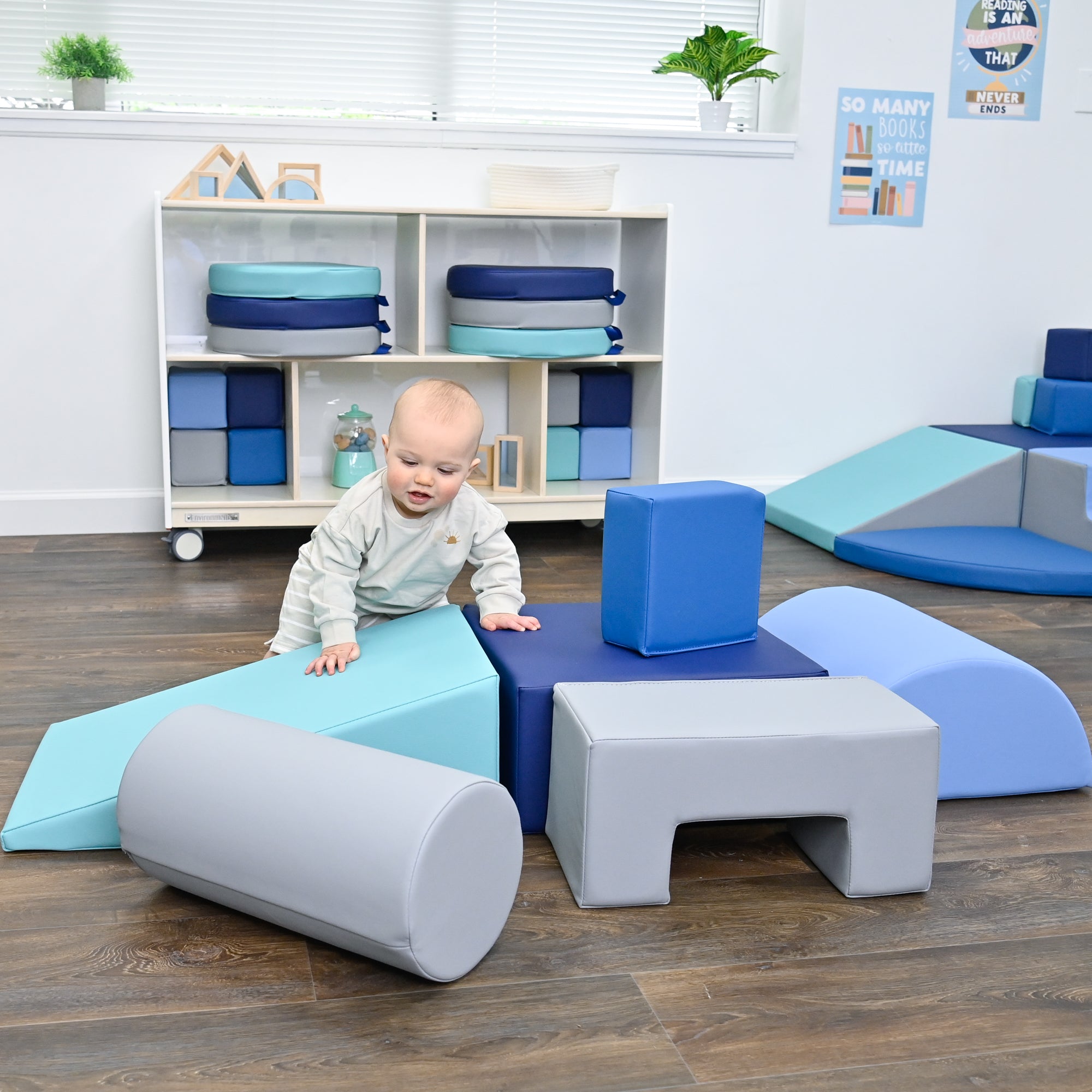 Climb and Play 6 Piece Play Set - Tranquility
