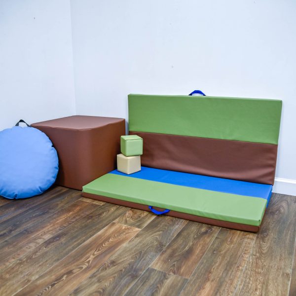 4' x 6' Folding Gym Mat - Woodland