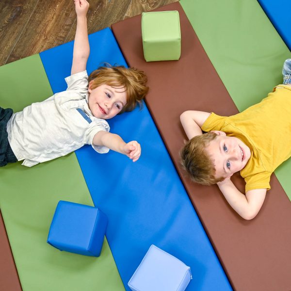 4' x 8' Folding Gym Mat - Woodland
