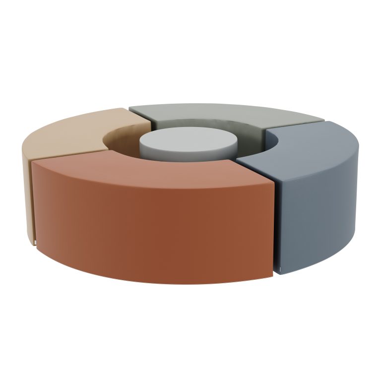 5 Piece Curve Seating - Elements