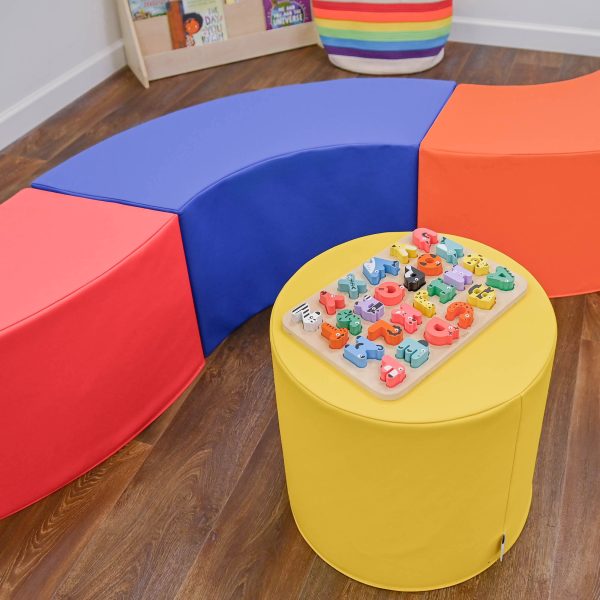 5 Piece Curve Seating - Rainbow