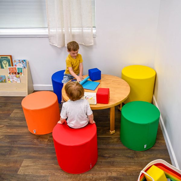 5 Piece Ottoman Set - Rainbow